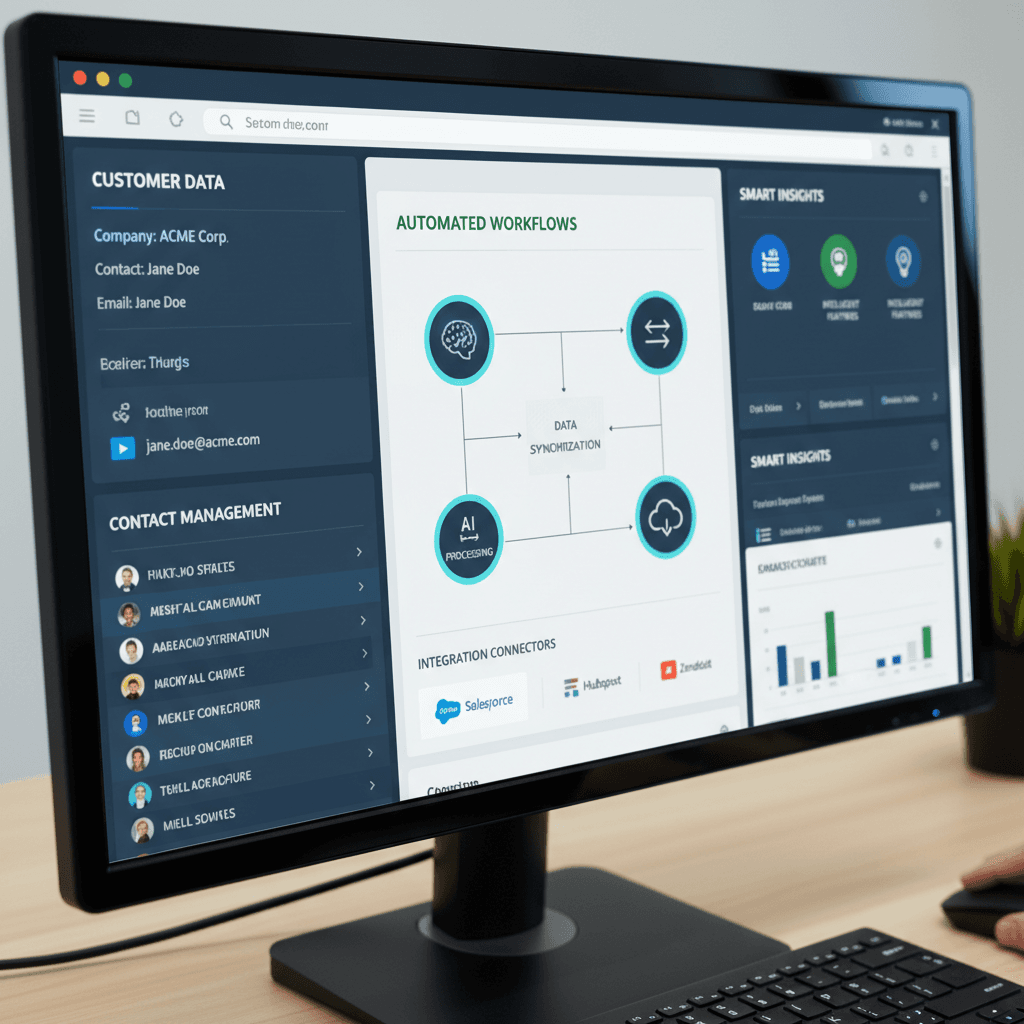 E-Mail-Responder Interface mit CRM-Synchronisation