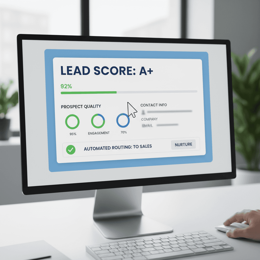 Automatisierter Verkaufsfunnel mit Lead-Generierung